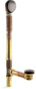 Kohler ClearFlo™ 18- 1/2 in. Brass Toe-Tap Bath Drain Oil ...