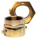 Service Brass Fittings 4-1/2 x 4 in. FNST x MNPT Swivel Adapter S072PF450AM400B at Pollardwater