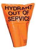 Pollardwater Heavy Duty Hydrant Bag in Black and Orange PP69203 at Pollardwater