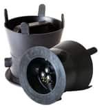 SW Services Debris Caps™ 6-3/4 in. Debris Cap with Blue handle and Locking Device SDC457BLLD4 at Pollardwater