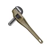 RAPTOR® 14 in. Offset Aluminum Pipe Wrench RAP11514 at Pollardwater