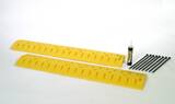 Eagle 9 ft. Speed Bump Cable Guard in Yellow E1793 at Pollardwater