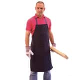ERB Safety One Size Fits All 36 in. Poly Apron in Denim DWEL18004ID at Pollardwater