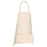 DeltaPlus Poly/Cotton Bib Apron in Beige 23 in x 17 in DWEL18066CD at Pollardwater