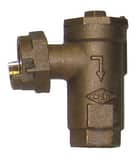 A.Y. McDonald 702-4HE 1 in. Brass Meter Swivel Nut x FNPT 175 psi Backflow Preventer M7024HE54 at Pollardwater