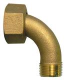 A.Y. McDonald Meter Coupling Quarter Bend 3/4 in. Female Meter Swivel X 3/4 in. MNPT M74623F at Pollardwater