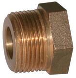 A.Y. McDonald 5/8 in. Female Meter Thread x 3/4 in. Male Meter Thread Brass Adapter M710J13 at Pollardwater