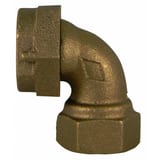 A.Y. McDonald Meter Coupling Quarter Bend 3/4 in. Female Meter Swivel X 3/4 in. FNPT M74632F at Pollardwater