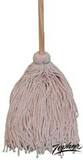 Boardwalk® Boardwalk™ Cotton and Wood Broom in White BWK124 at Pollardwater