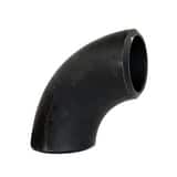 4 in. Standard Carbon Steel Butt Weld Long Radius 90° Elbow ASTM A234 WPB GW9P at Pollardwater