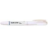 Markal® Quik Stik® 6 in. Solid Paint Marker in White - 61051 - Pollardwater
