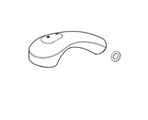 Spray Head for FWKP700 Kitchen Faucet in PVD Brass with Stainless Steel