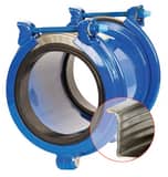 Smith-Blair Top Bolt® 12 in. Bolt Carbon Steel Coupling 12.62 - 13.67 in. OD S42112621367031 at Pollardwater