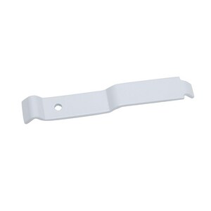 5 in. Steel Corner Support in White