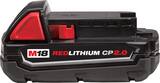 Milwaukee® M18™ 18 V Lithium Battery M48111820 at Pollardwater