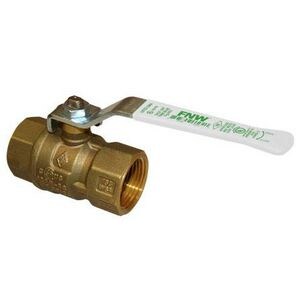 1-1/2 in Brass Full Port FPT 600# Ball Valve