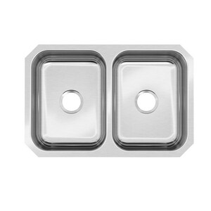 30-3/4 x 20-1/2 in. Stainless Steel Double Bowl Undermount Kitchen Sink