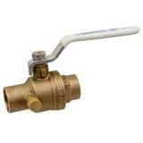 NIBCO S-FP-600-AD-LF 1/2 in. Forged Copper Alloy Full Port Female Solder 600# Ball Valve NSFP600ADLFD at Pollardwater