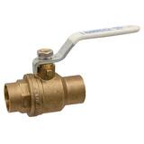 NIBCO S-FP-600A-LF Brass Full Port Solder 600# Ball Valve NSFP600ALFH at Pollardwater