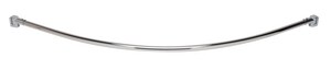 60 in. Curved Shower Rod in Polished Chrome