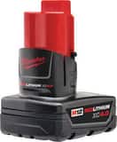 Milwaukee® M12™ RedLithium™ 12V Red Lithium-Ion Battery M48112440 at Pollardwater