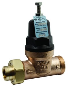 1 in. 400 psig Bronze Double Union PEX Pressure Reducing Valve