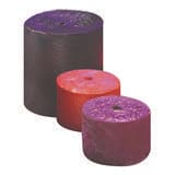 Kingscote Chemicals Bright Dyes® Fluorescent FWT Orange Wax Donut K104046 at Pollardwater