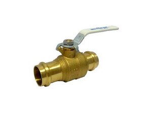 1-1/2 in. Brass Full Port Press 200# Ball Valve