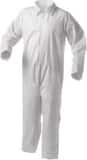 KleenGuard™ KGA35 Liquid and Particle Protection Coveralls, Zipper Front, Open Wrists & Ankles, White, XL (Pack of 25) K38919 at Pollardwater