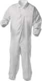 KleenGuard™ KGA35 Liquid and Particle Protection Coveralls, Zipper Front, Elastic Wrists & Ankles EWA, White, 2XL (Pack of 25) K38930 at Pollardwater