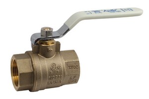 2 in. Brass Full Port NPT 600# Ball Valve