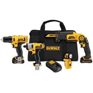 Cordless 12V Reciprocating Saw 4 Tool Kit