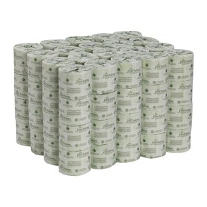 4-1/2 in. 2-Ply Bathroom Tissue in White (Case of 80)