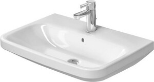 25-5/8 in. Wall Mount or Pedestal Rectangular Ceramic Bathroom Sink in White