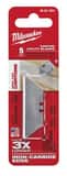 Milwaukee® 3 x 1-17/20 in. (Pack of 5) Knife Blade M48221934 at Pollardwater