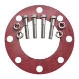 FNW® Figure NBG-R-Z 6 in. 150# Red Rubber 1/8 in. Nut, Bolt & Full Face Gasket Kit FNWNBGZ1RF8U at Pollardwater