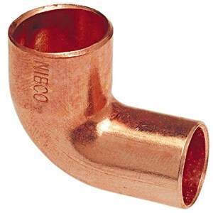 1 in. Copper 90° Street Elbow (1-1/8 in. OD)
