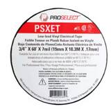PROSELECT® 3/4 in. x 60 ft. Black Electrical Tape PSXET at Pollardwater