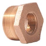 MNPT x FNPT Brass Barstock Bushing IBRLFHBPK at Pollardwater