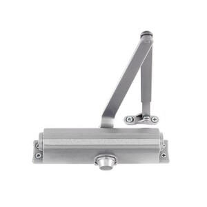 1-7/8 in. Cast Iron Medicine Duty Door Closer (Non-Handed) in Aluminum