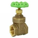 Matco-Norca 514TLF 3 in. Brass Full Port Threaded Gate Valve M514T10LF at Pollardwater