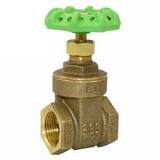 Matco-Norca 514TLF 3 in. Lead Free Brass Full Port Threaded Gate Valve M514T10LF at Pollardwater