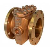 Zenner Model ZSB Z-Plate Bronze Flanged Valve Strainer ZZSB02 at Pollardwater