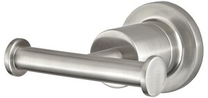 2 Robe Hook in Brushed Nickel