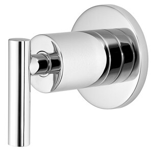 Single Handle Diverter Valve Trim in Polished Chrome
