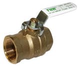 FNW® Figure X410C 3/8 in. Brass Full Port FPT 600# Ball Valve FNWX410CC at Pollardwater