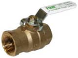 FNW® Figure X410C LF Brass Full Port NPT 600# Ball Valve FNWX410CG at Pollardwater