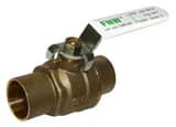 FNW® Figure X411C 1/2 in. Brass Full Port Sweat 600# Ball Valve FNWX411CD at Pollardwater