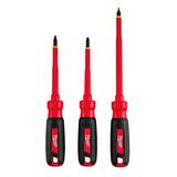 Milwaukee® 3-Piece Insulated Screwdriver Set M48222202 at Pollardwater