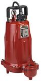 Liberty Pumps FL150 Series 1-1/2 HP 208/230V Cast Iron Non-Automatic Submersible Effluent Pump LFL152M2 at Pollardwater
